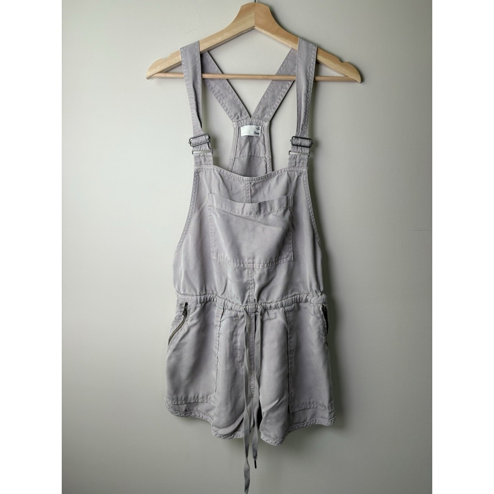 Aritzia Wilfred Free Beatriz Overall Romper Beige Size XS